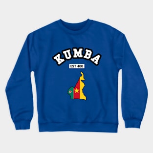 🌍 Kumba Cameroon Strong, Cameroon Map, Est 400, City Pride Crewneck Sweatshirt